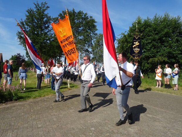 29 juni 2e dag Volksfeest Meddo en de nieuwe koning